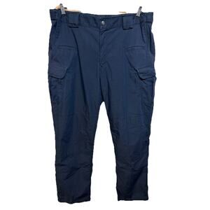 5.11 Tactical Pants Men’s Size 40x31 Cargo Navy Blue Polyester Cotton Blend